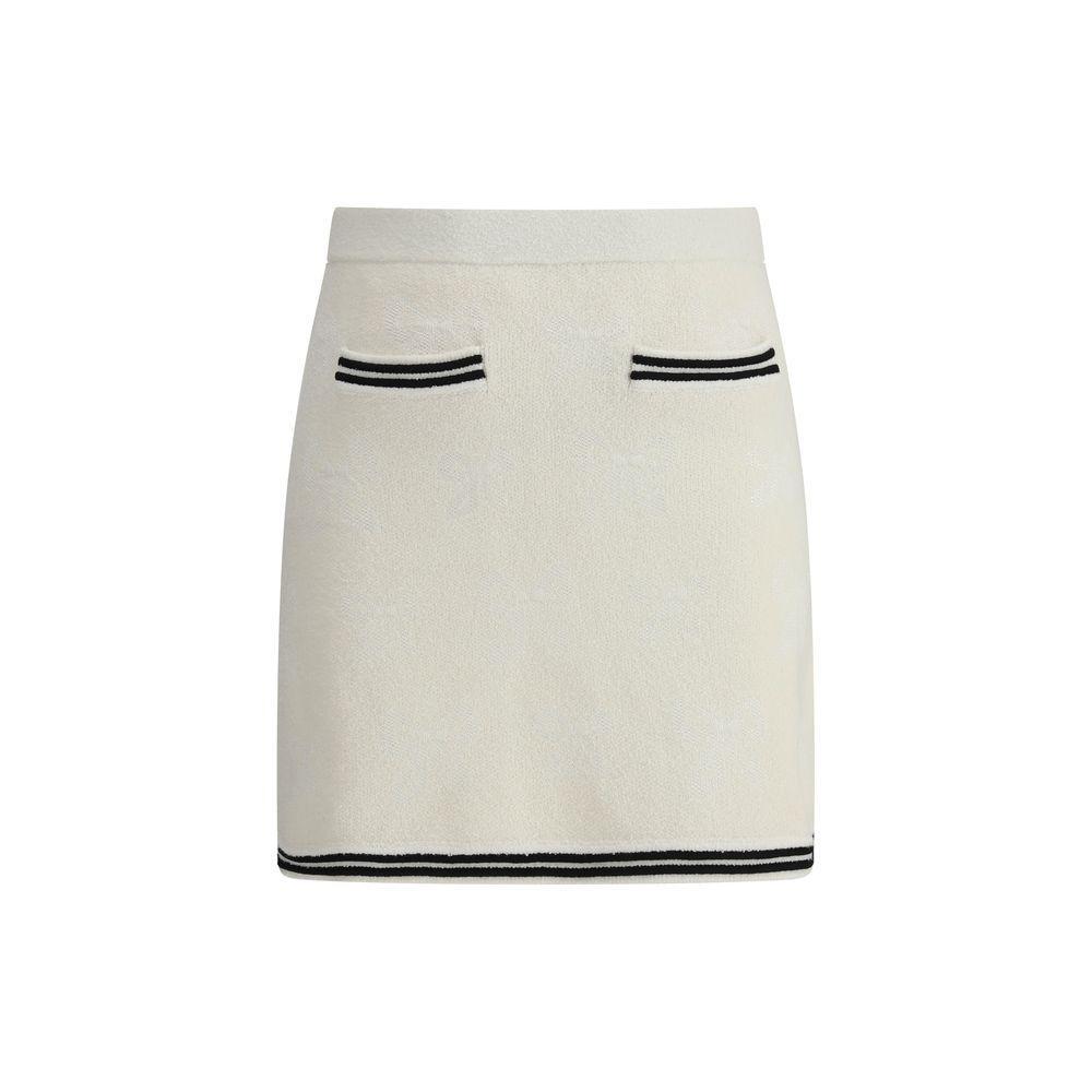 Self-Portrait Midi Skirt SE-RS25111SKCCREAM-S