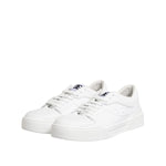 Dolce & Gabbana White Miami Leather Low Top Sneakers Shoes