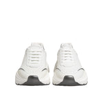 Dolce & Gabbana White Silver DAYMASTER Leather Sneakers Shoes MV7804-43