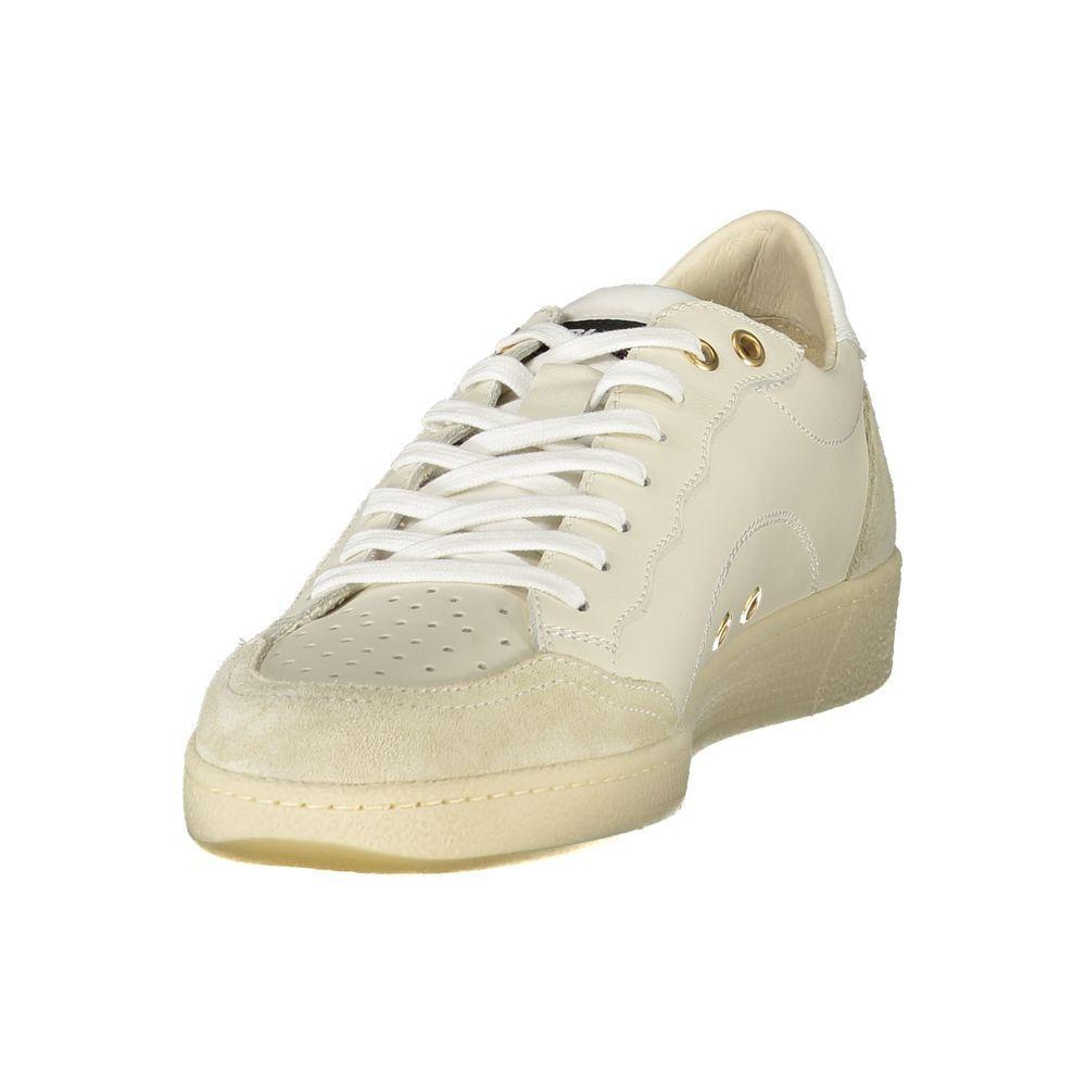 Blauer White Leather Men Sneaker BL-39233-EU40/US7