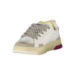 Blauer White Leather Women Sneaker BL-39260-EU36/US6