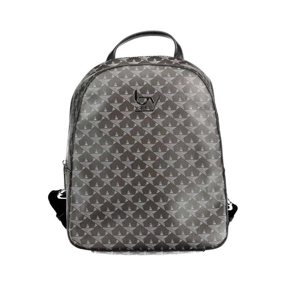 BYBLOS Black Pvc Backpack BY-12670
