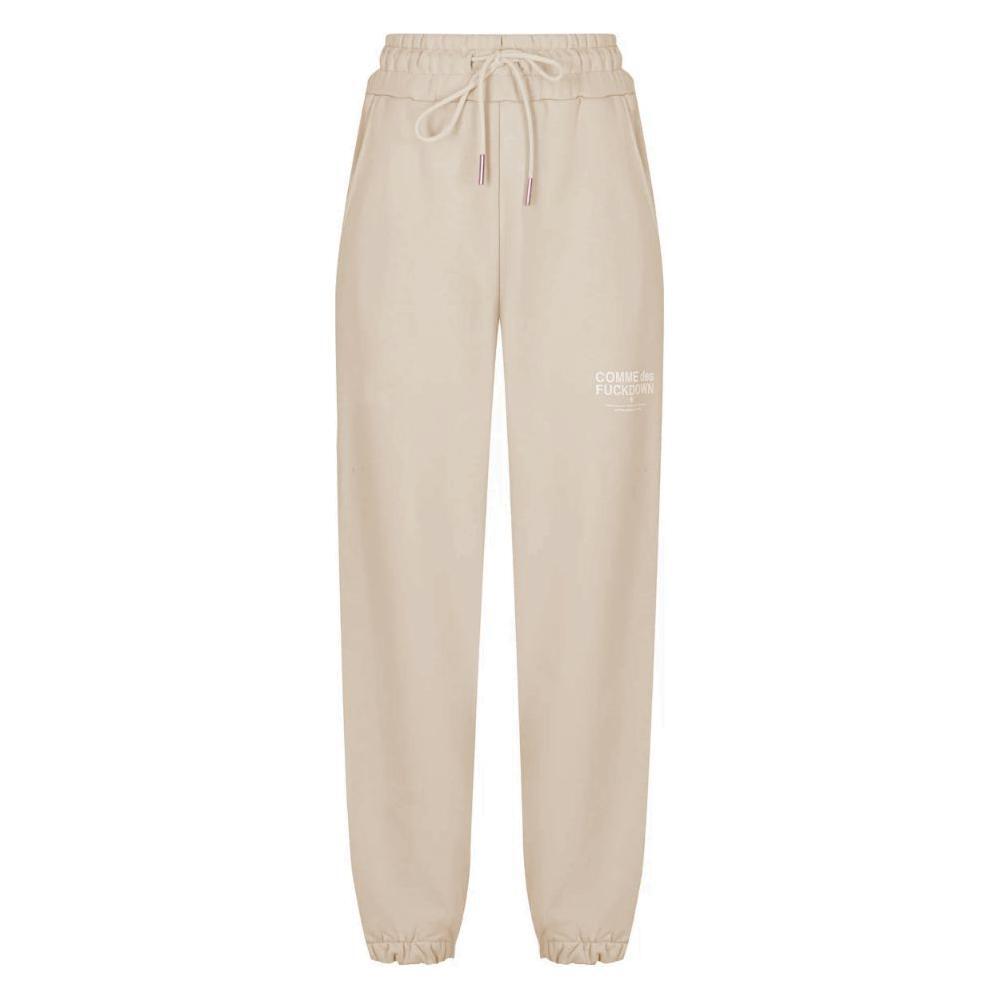 Comme Des Fuckdown Beige Cotton Jeans & Pant CO-15815-XS