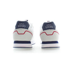 U.S. POLO ASSN. White Polyester Men Sneaker