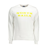 North Sails White Cotton Sweater NO-12580-M