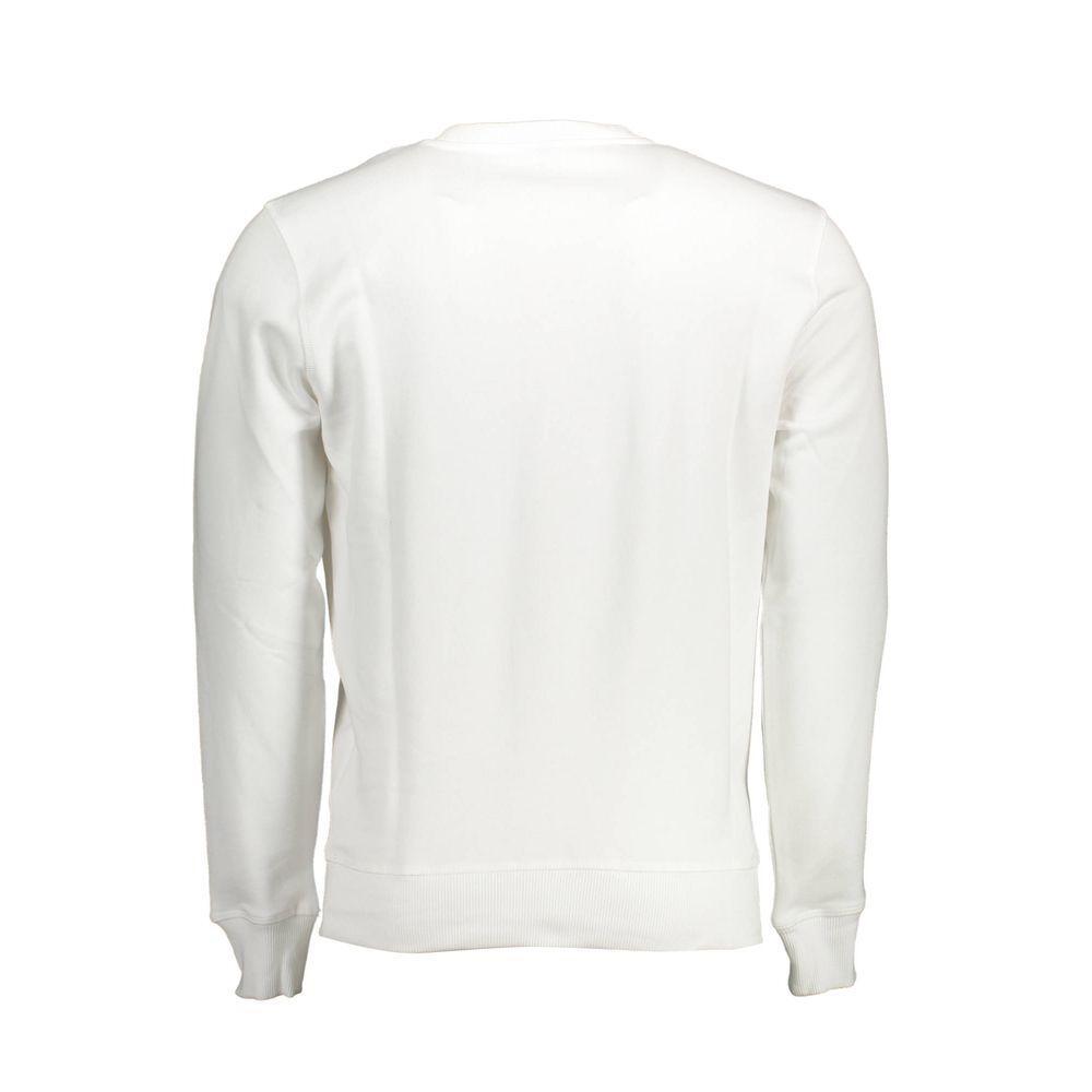 North Sails White Cotton Sweater NO-12580-M