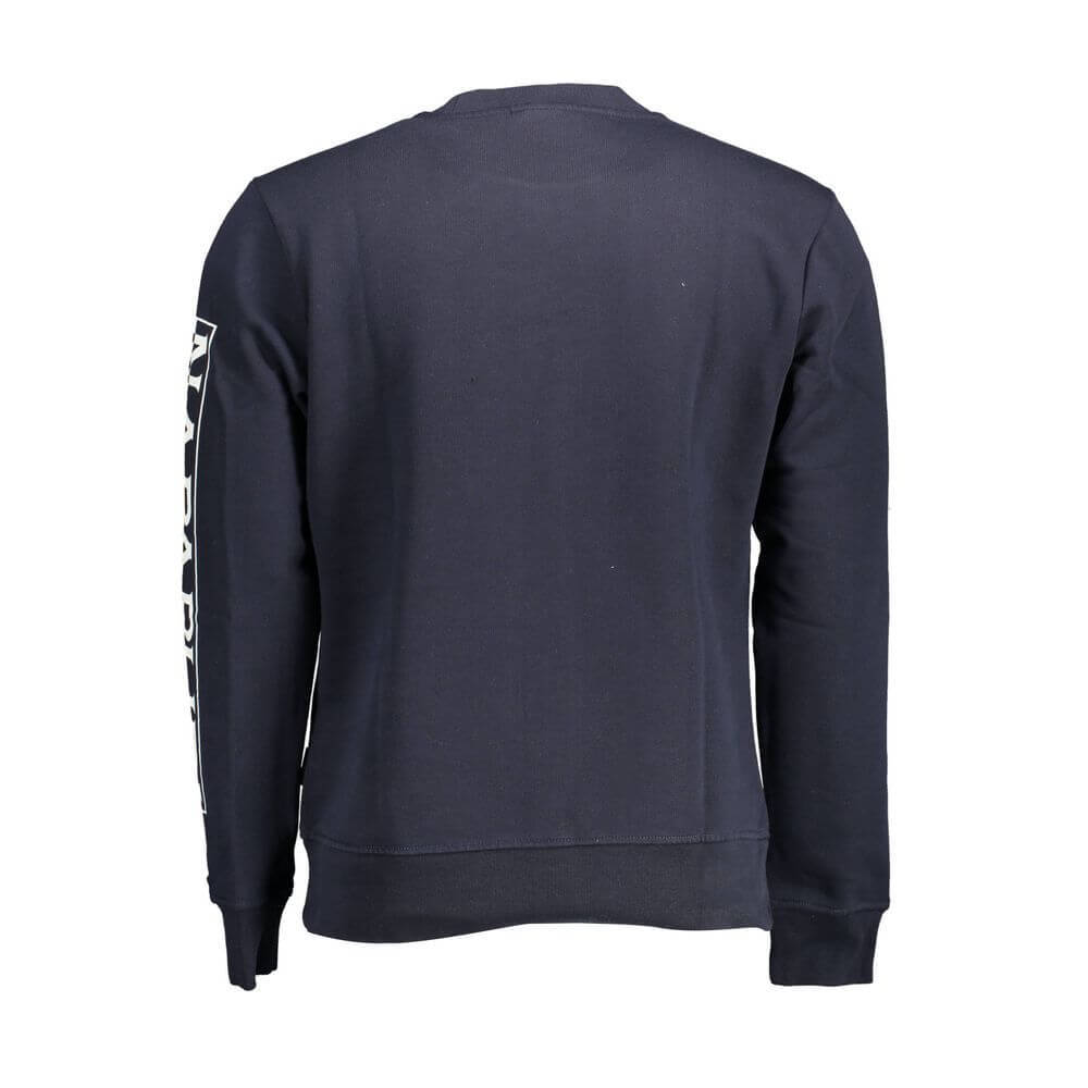 Napapijri Blue Cotton Sweater