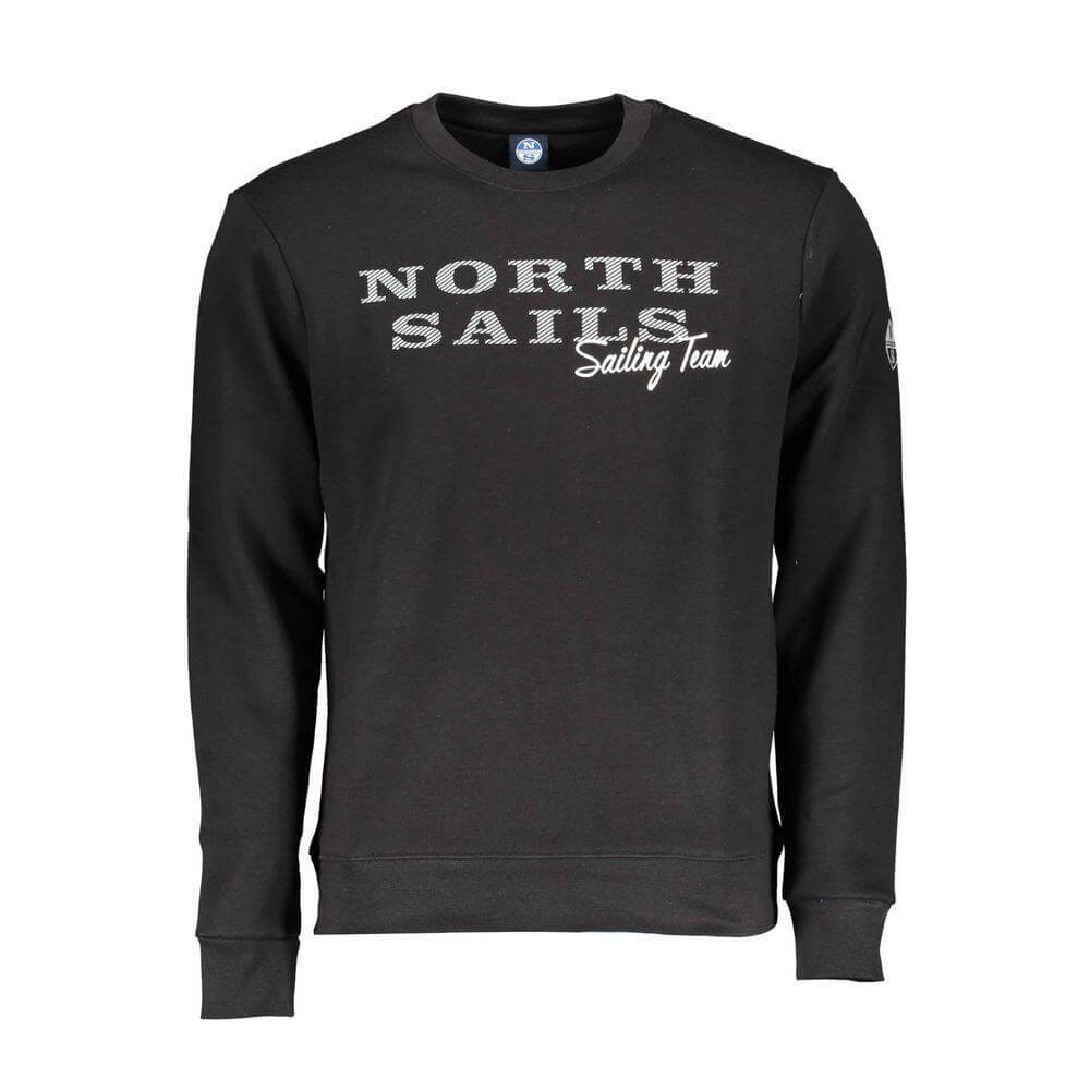 North Sails Black Cotton Sweater