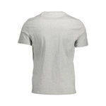 Guess Jeans Gray Cotton Men T-Shirt