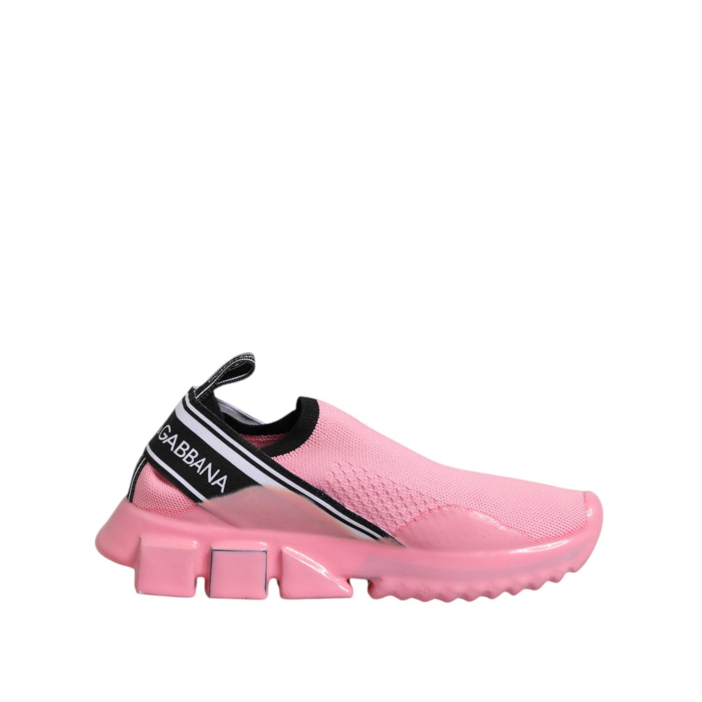 Dolce & Gabbana Pink Sorrento Low Top Women Sneakers Shoes