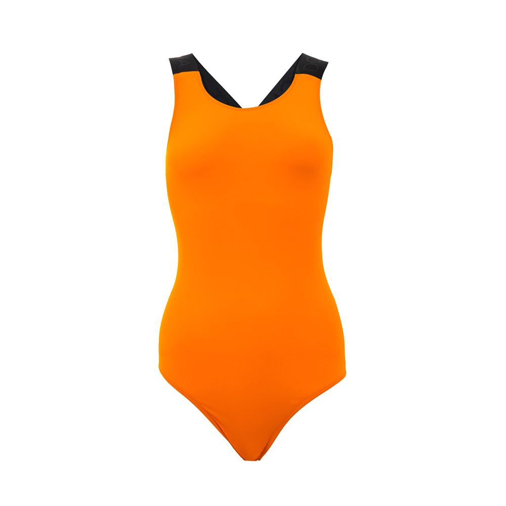 Dolce & Gabbana Orange Polyester One-Piece Swimsuit DO-9586670-IT2 | S