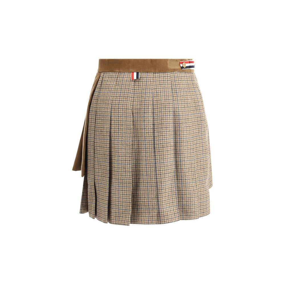 Thom Browne Pleated Miniskirt TH-FGCA31CF0961210-IT38 | S