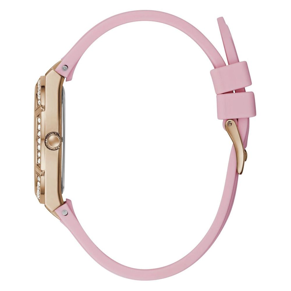 Guess Multicolor Rubber Dress Watch