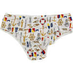 Dolce & Gabbana Underwear Sailor Print Silk Bottoms BIK268-L