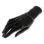 Nialaya Skyfall CZ 925 Silver Bangle Bracelet SIG19042