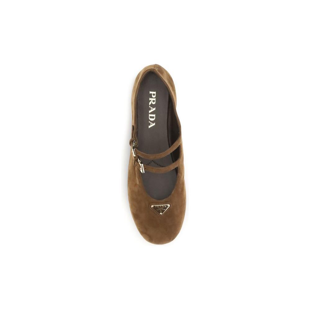 Prada Suede Ballerinas PR-1F794NF005008F0324-EU36/US6