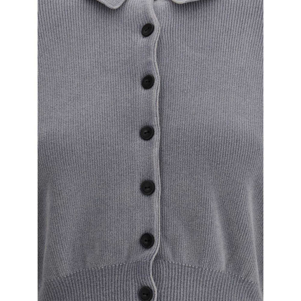 Alexander Wang Polo Cardigan crop