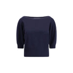 Extreme Cashmere Marianne Sweater EX-42200101TU01NAVY-ONE SIZE