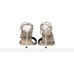 Paris Texas Beige Leather Stiletto Heels Sandals PA-8547291463945-EU37/US7