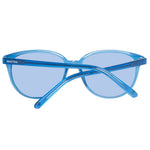 Benetton Blue Plastic Sunglasses BEBN231S83AC