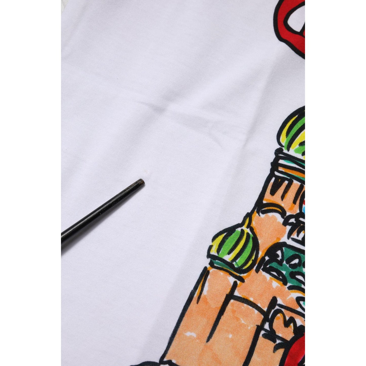 Dolce & Gabbana White DG Loves Moscow Crew Neck T-shirt TSH90691-46