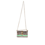 Dolce & Gabbana Multicolor PurseBox Fashion Sinner Glitter Crossbody Bag