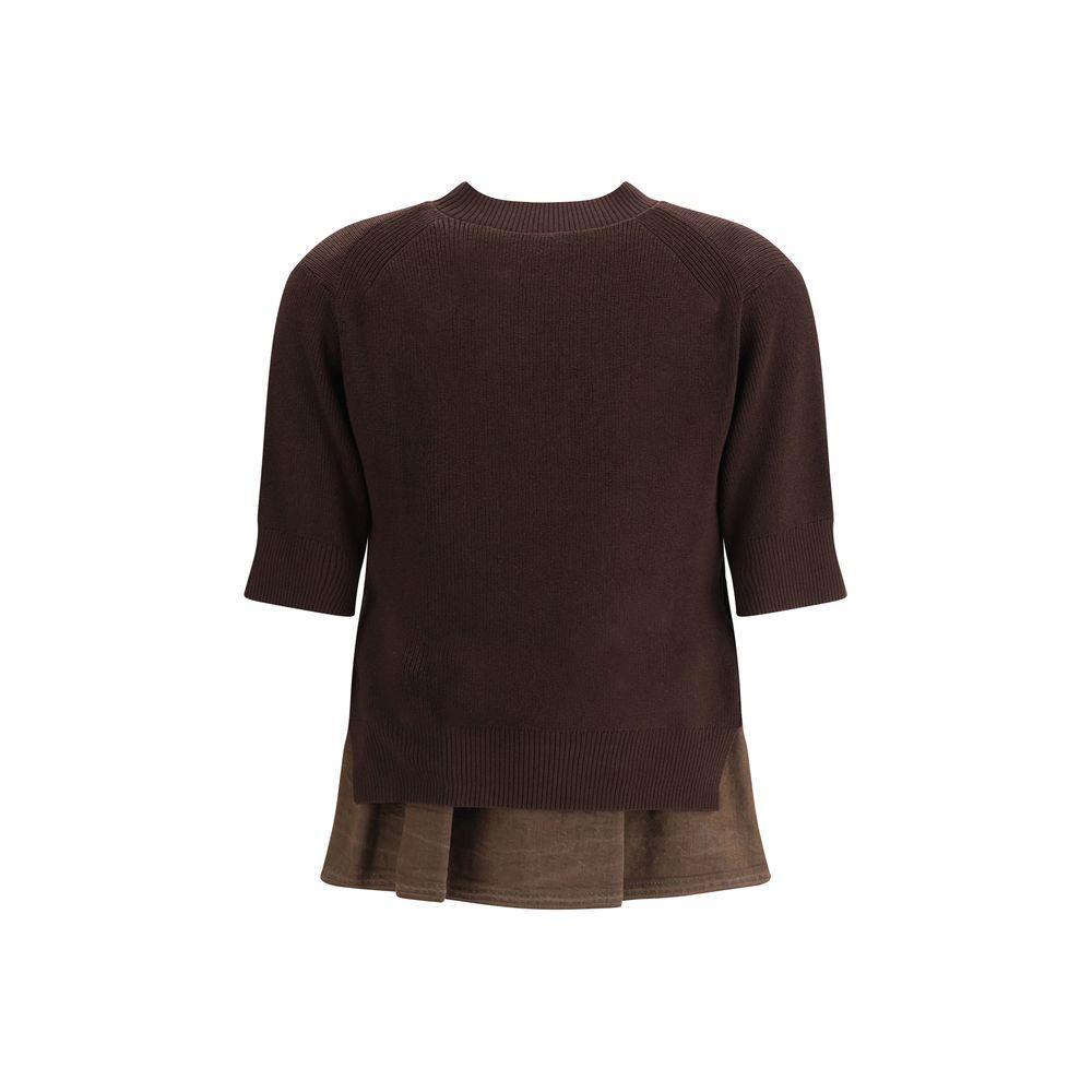 Sacai Denim detail Sweater SA-2507969601-2