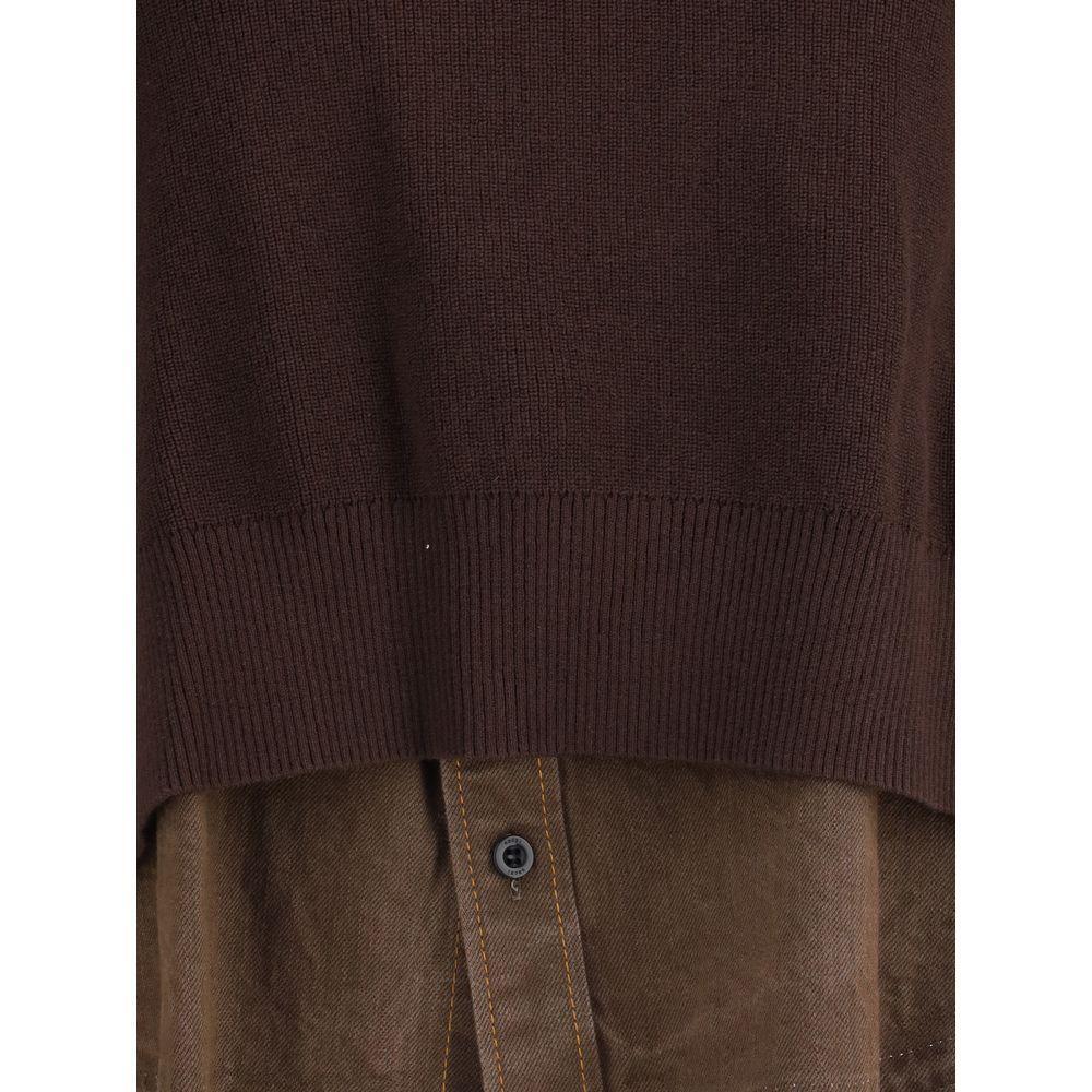Sacai Denim detail Sweater SA-2507969601-2