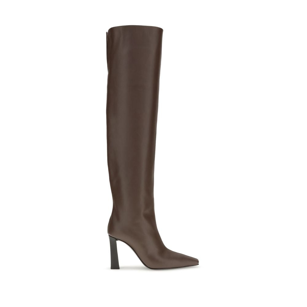 Giuseppe Zanotti Extra high leather Boots GI-I580009002-EU36/US6