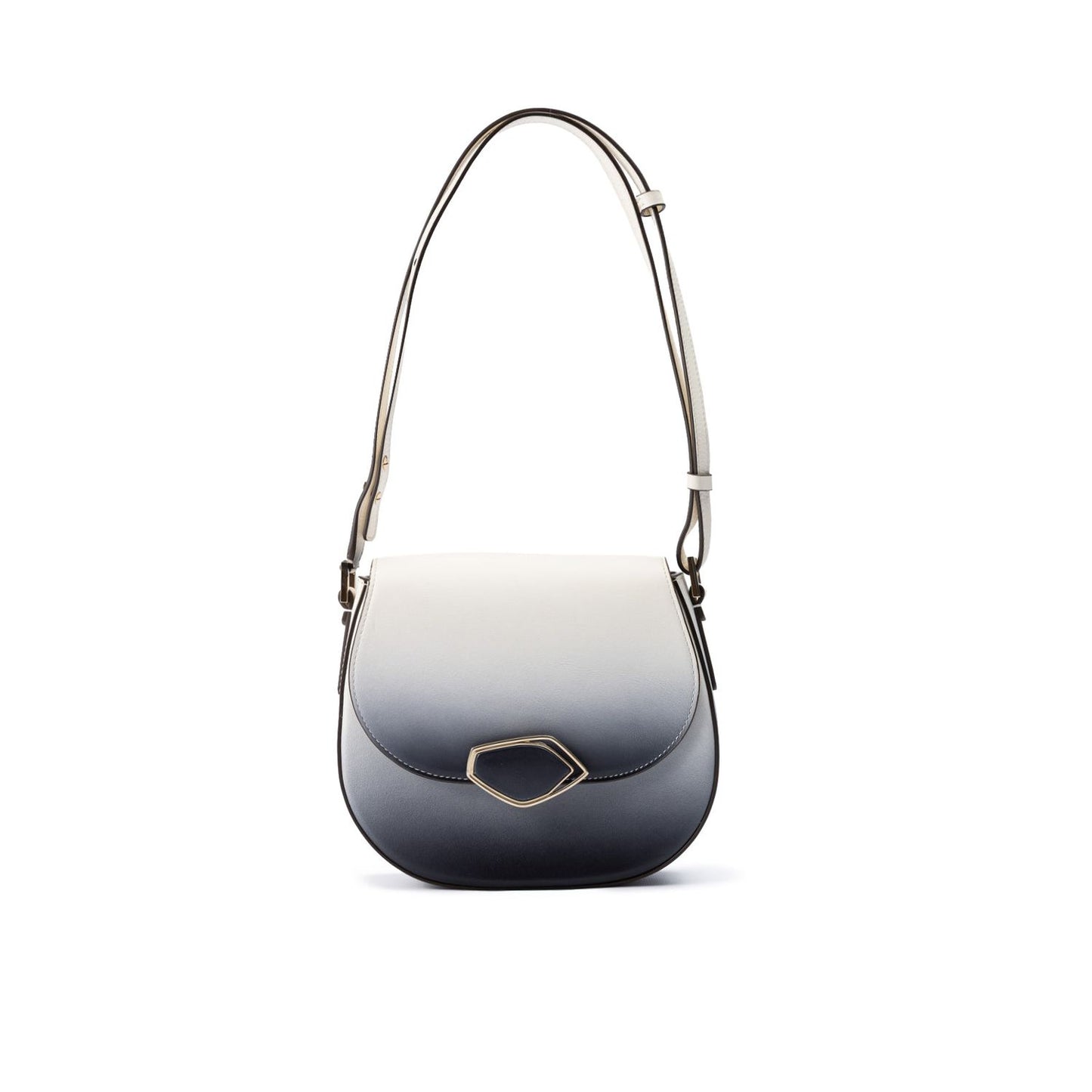 Giada Bicolour Leather Shoulder Bag