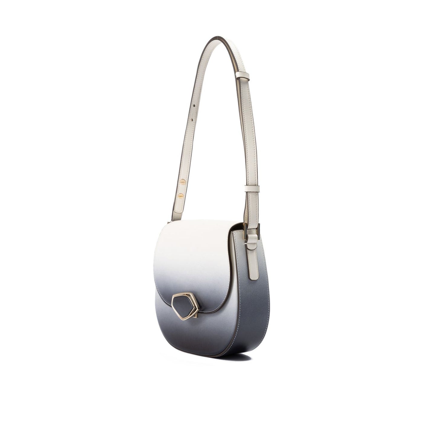 Giada Bicolour Leather Shoulder Bag