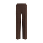 Avenue Montaigne Bouclé Pants AV-FLAVIAF1695CHOCO-14