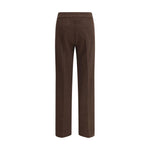 Avenue Montaigne Bouclé Pants AV-FLAVIAF1695CHOCO-14