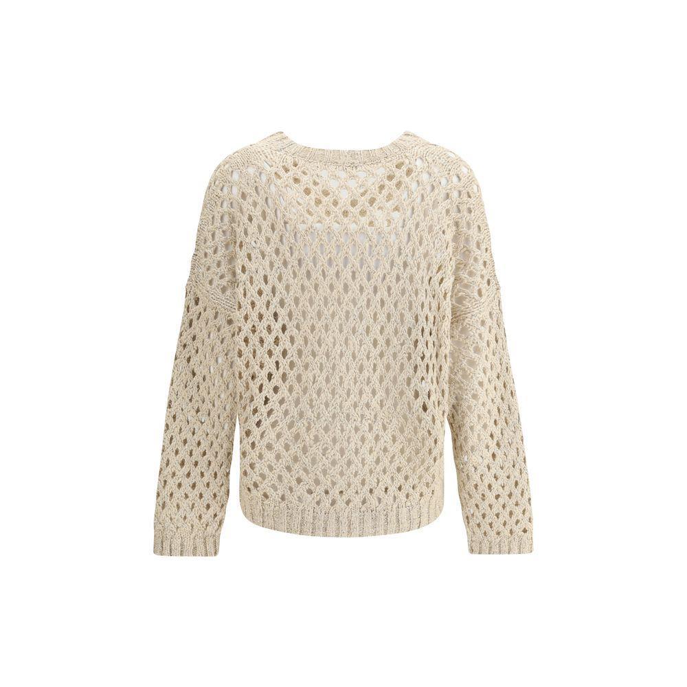 Brunello Cucinelli Mesh Sweater BR-MEA338202CBU80-L