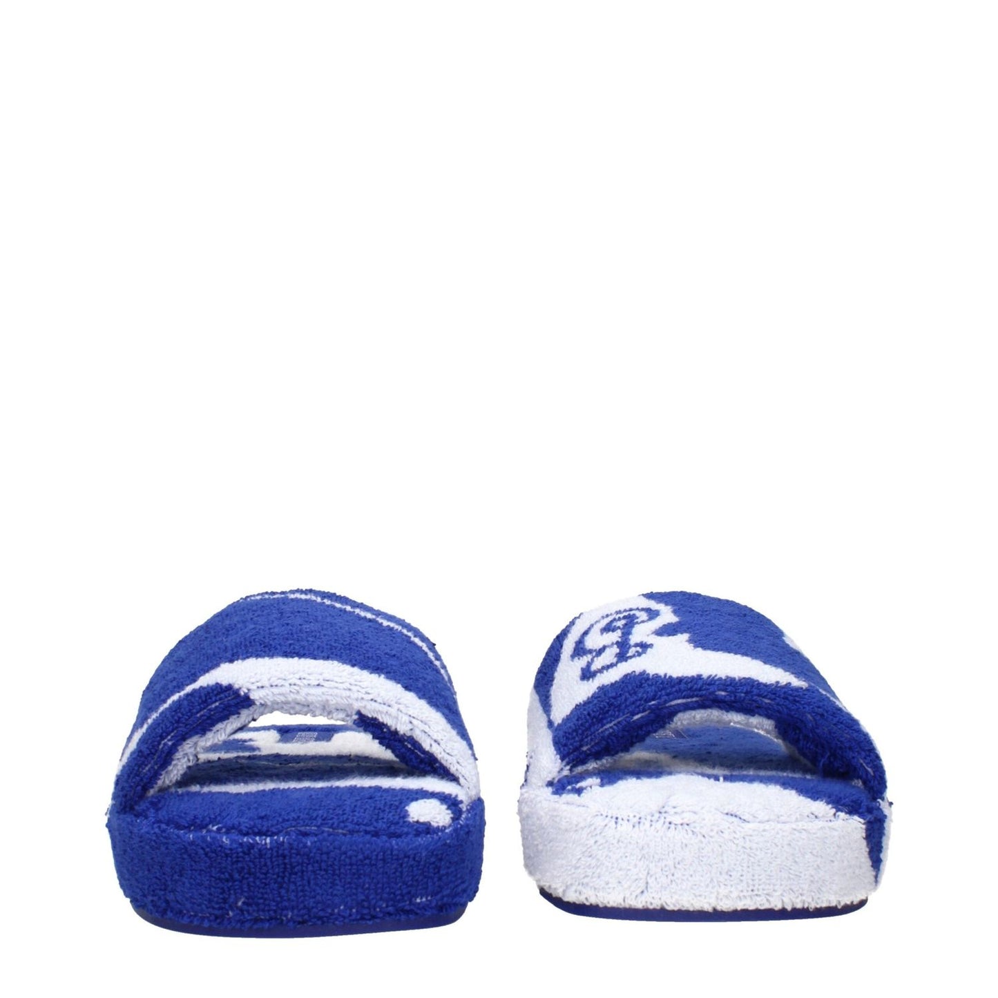 Burberry Blue Fabric Slippers Sandals BU-15265285767433-EU39/US9