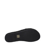 Versace Black Leather Slippers Sandals VE-15265239367945-EU35/US5