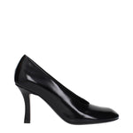 Burberry Black Leather High Heel Pumps BU-15265303167241-EU39/US9
