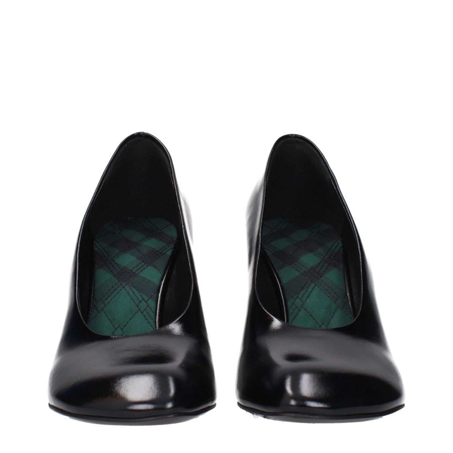 Burberry Black Leather High Heel Pumps BU-15265303167241-EU39/US9