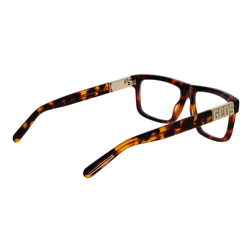 GCDS Brown Unisex Glasses Frame