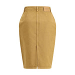 Saint Laurent Denim Pencil Skirt