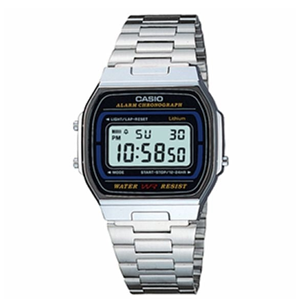 CASIO VINTAGE Mod. ICONIC - CLASSIC SILVER A164WA-1VES