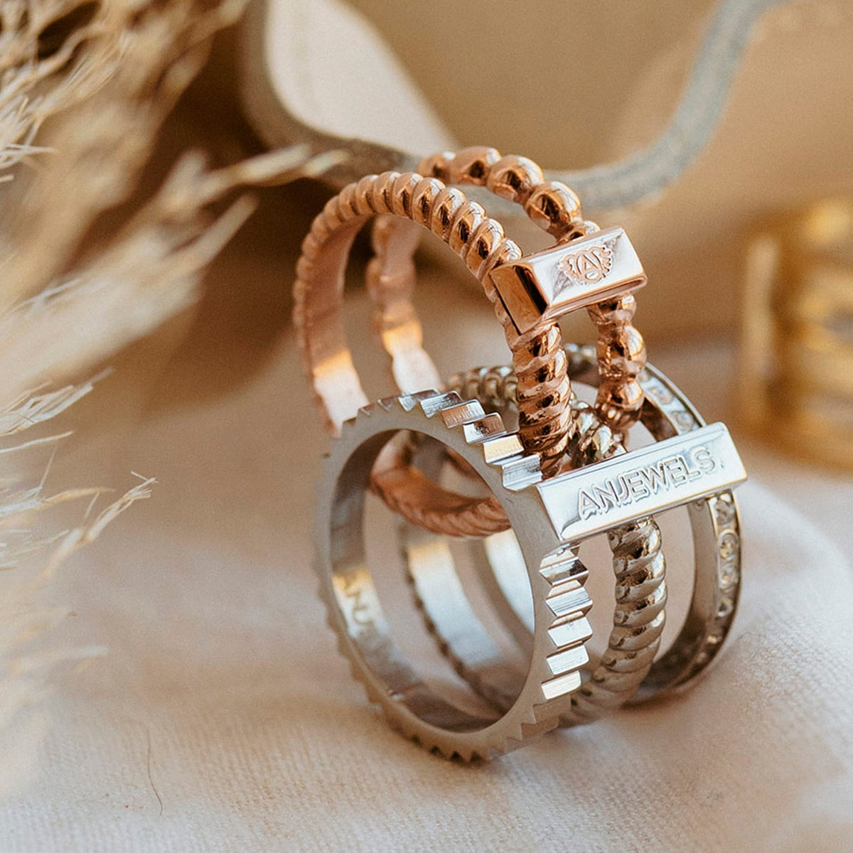 AN JEWELS JEWELRY Mod. AR.R2NS04R-9 DESIGNER FASHION JEWELLERY
