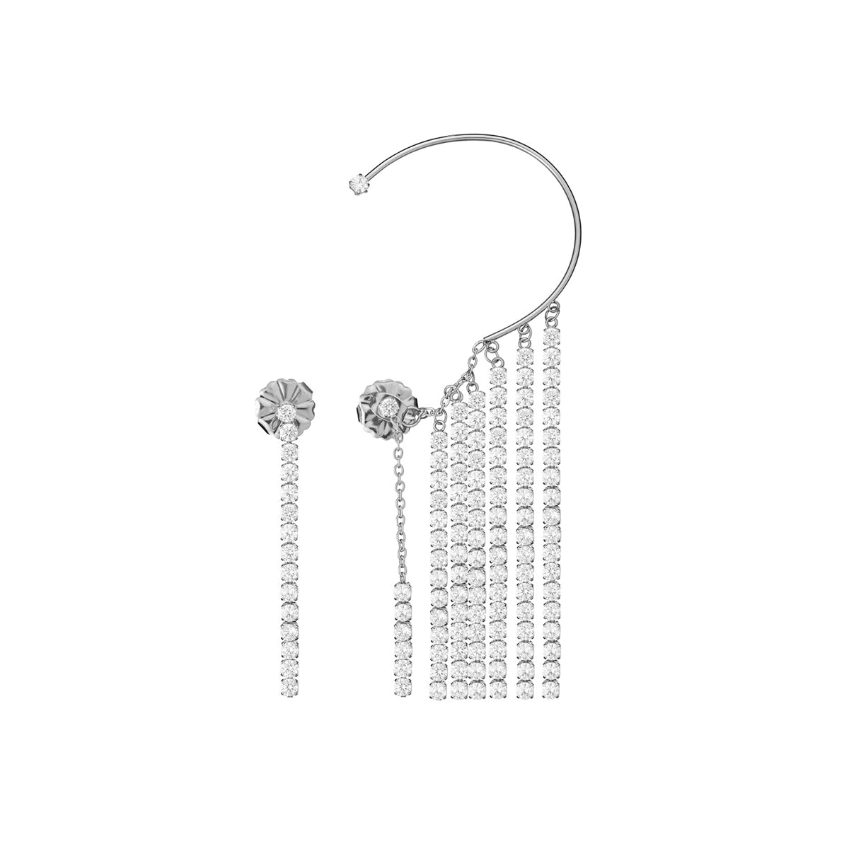 Elegant earrings from AN JEWELS JEWELRY Mod. AB.EP003 with shimmering design and stylish details.