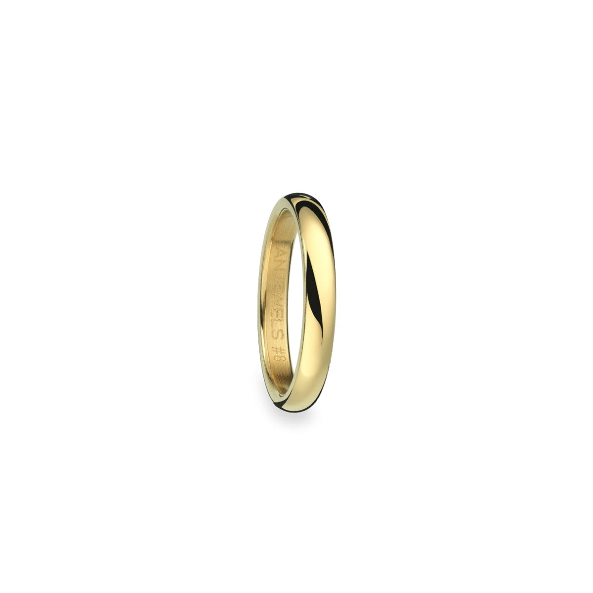 AN JEWELS JEWELRY Mod. AR.R1NS09Y-8 elegant gold ring
