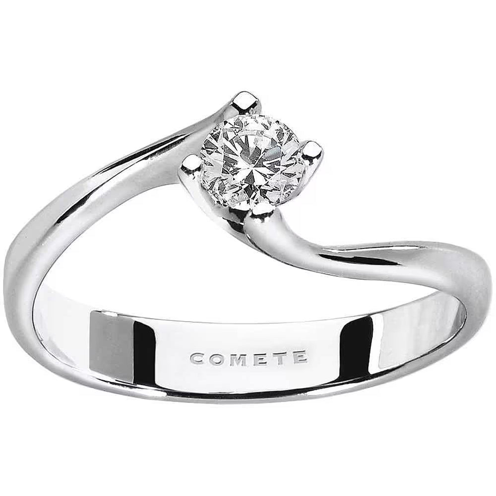 Alt Tag: Elegant ANELLI COMETE MOD. ANB2034 diamond ring in silver showcasing timeless design and sparkle.