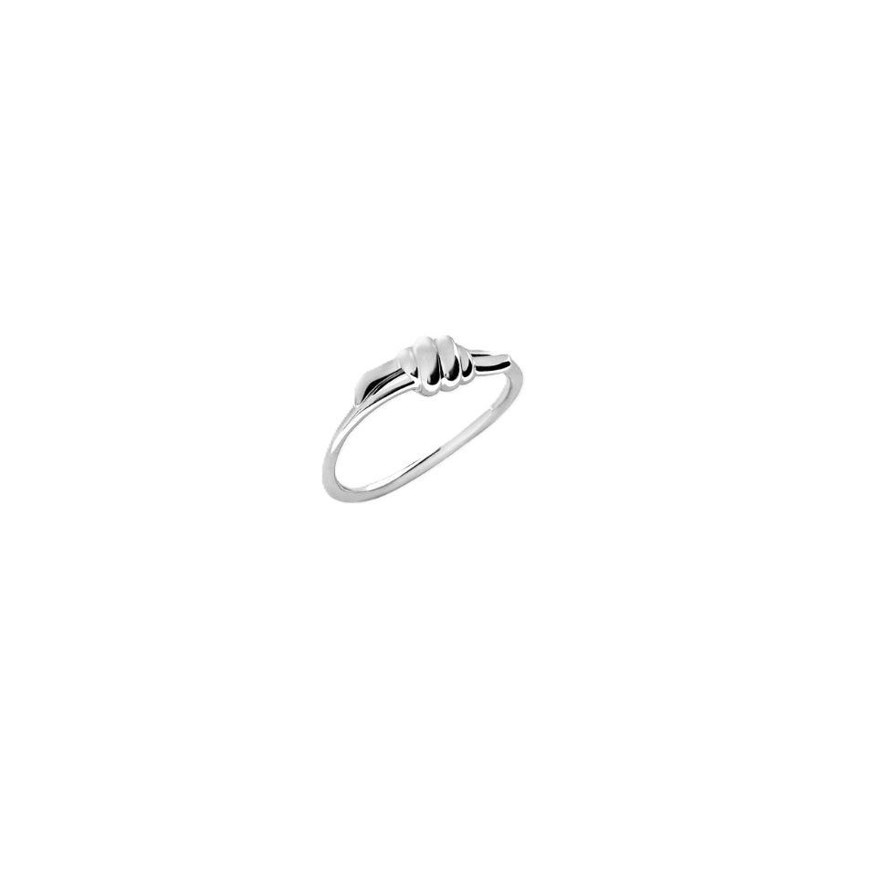 Silver ring ANELLI DODO MOD. DAC0004KNOT0000AG56 with knot design, sleek and elegant jewelry piece, perfect fashion accessory.