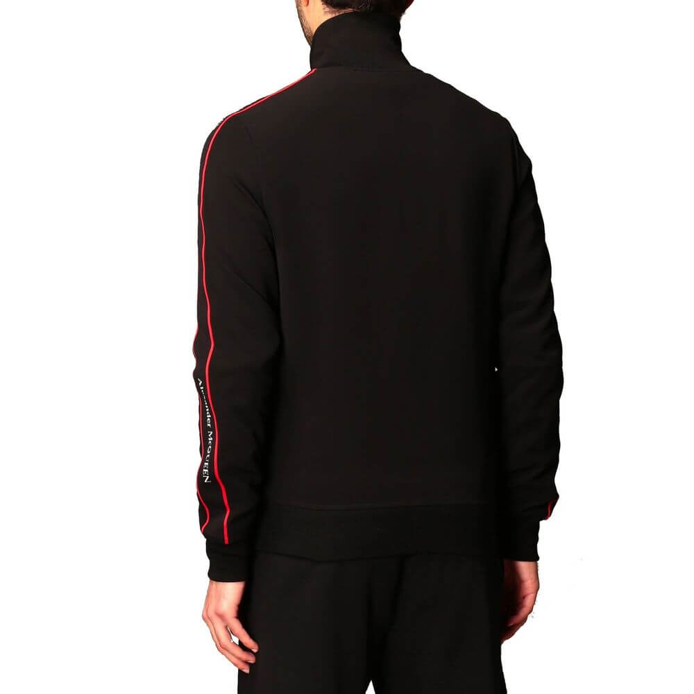 Alexander McQueen Logo Zipped Sweatshirt
