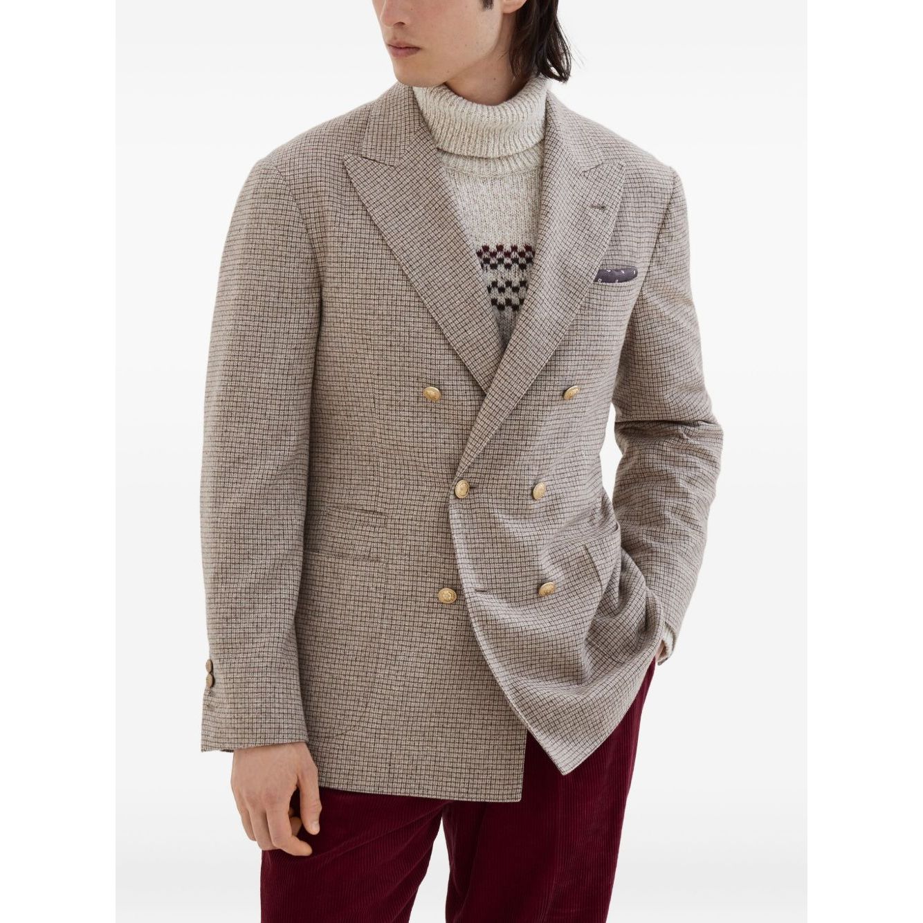 Brunello Cucinelli Flannel blazer Jackets