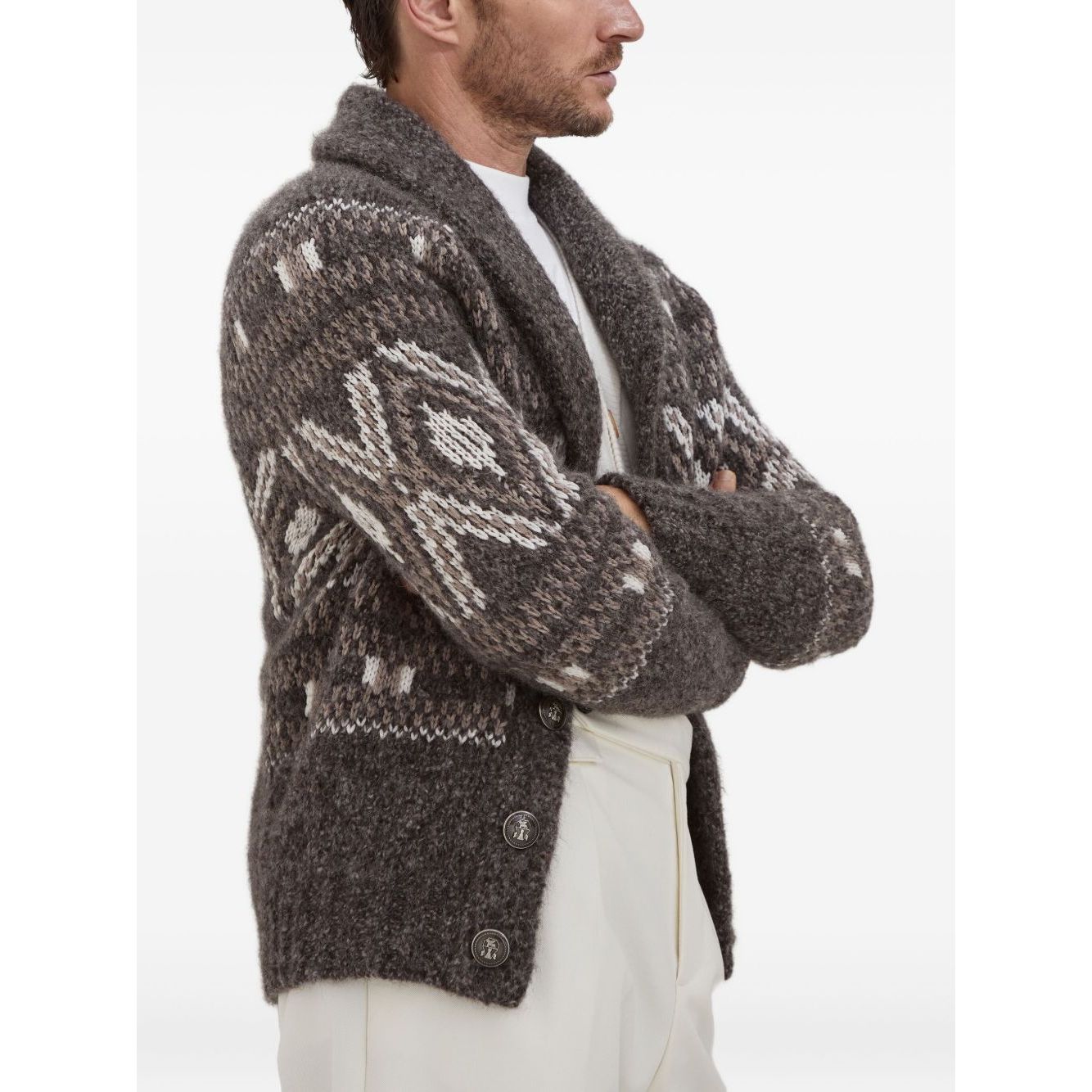 Brunello Cucinelli Sweaters Bordeaux Topwear