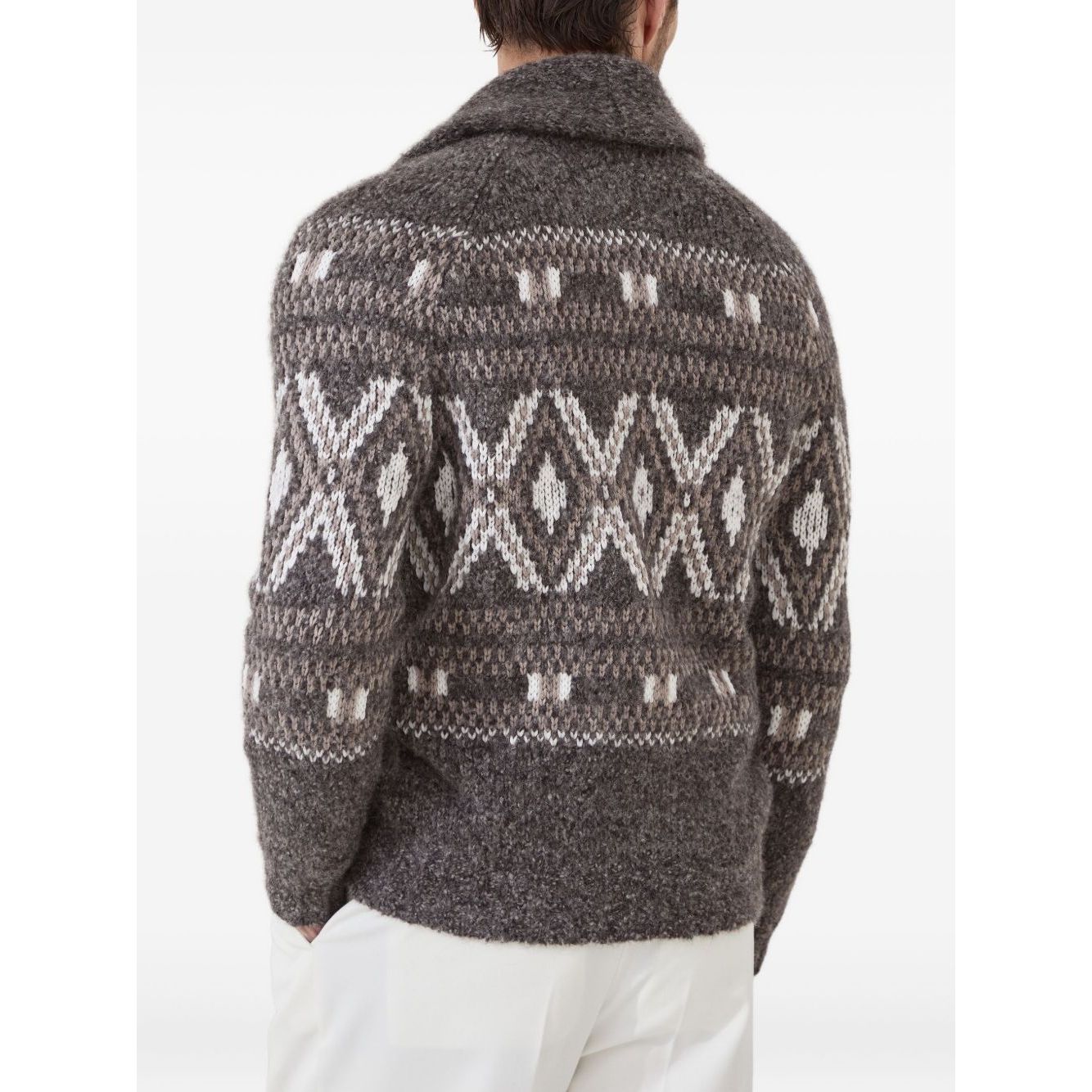 Brunello Cucinelli Sweaters Bordeaux Topwear